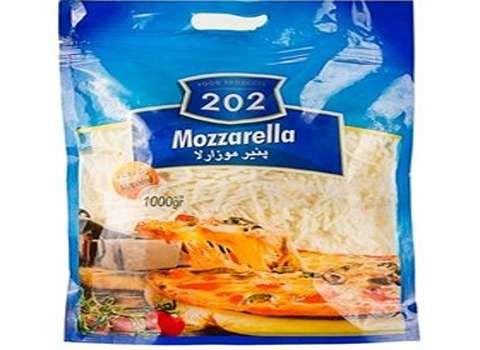 قیمت خرید پنیر پیتزا موزارلا ۲۰۲ + فروش ویژه